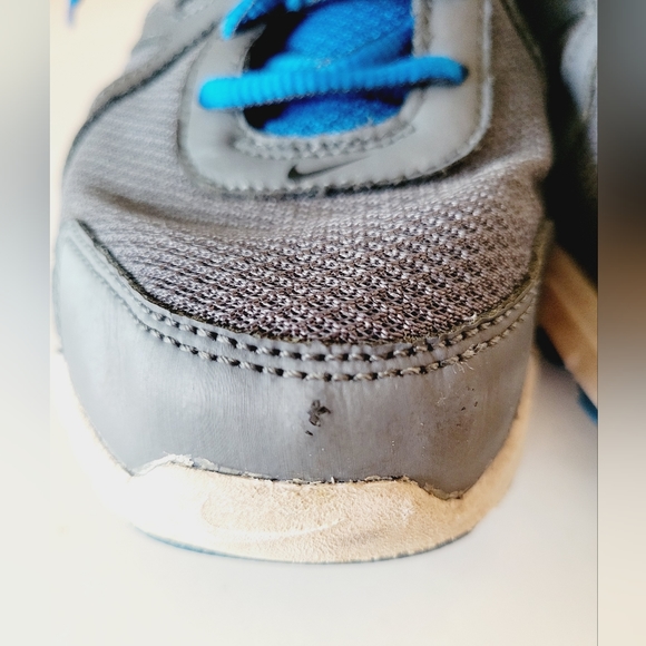 Nike Revolution 2 Gray / Blue Running Shoes 8.5 - Picture 6 of 10